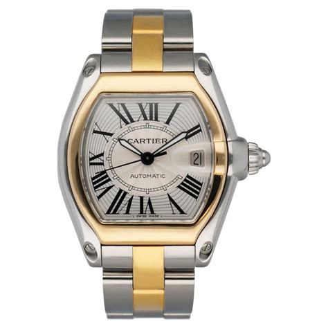 cartier roadster gold replica|cartier roadster 2510 price.